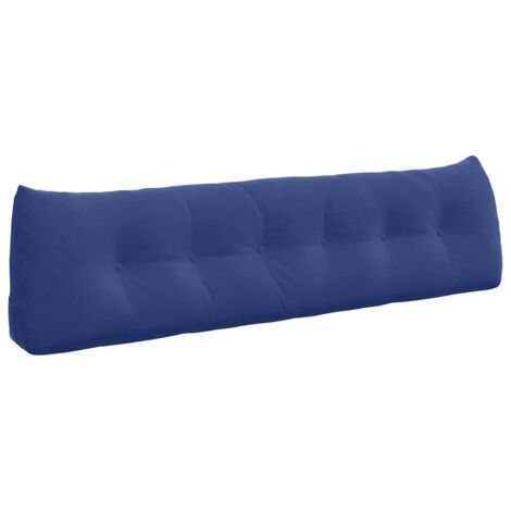 Coussin de Dos Bleu police 180 x 24 x 50 cm Velours CFW68095