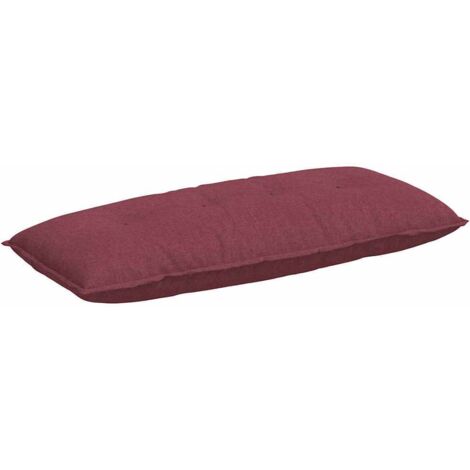 Coussin de Dos Bordeaux 120 x 19 x 50 cm tissu CFW23951