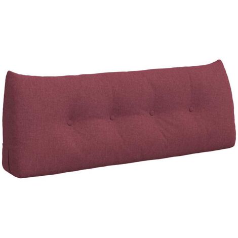 Coussin de Dos Bordeaux 120 x 24 x 50 cm tissu CFW47816