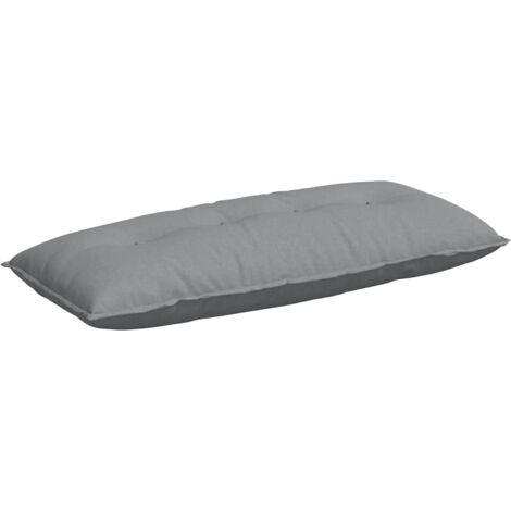 Coussin de Dos Gris clair 120 x 19 x 50 cm tissu CFW73706
