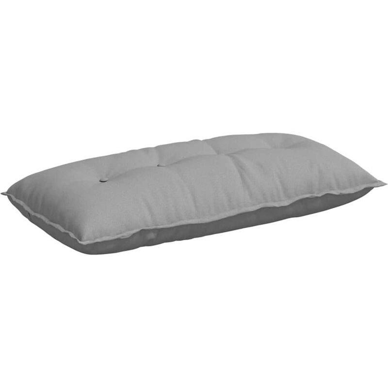 Coussin de Dos Gris nuage 100 x 19 x 50 cm tissu CFW29026