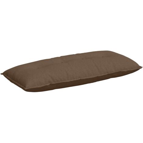 Coussin de Dos Marron 120 x 19 x 50 cm tissu CFW96700
