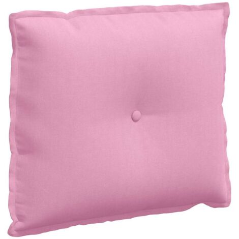 Coussin de Dos Rose 60 x 19 x 50 cm tissu CFW34813