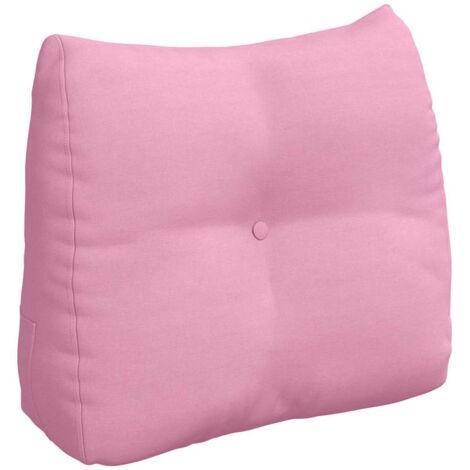 Coussin de Dos Rose 60 x 24 x 50 cm tissu CFW27227