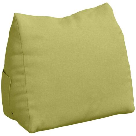 Coussin de Dos Vert clair 60 x 20 x 50 cm tissu CFW30090