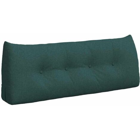 Coussin de Dos Vert foncé 120 x 24 x 50 cm tissu CFW73087