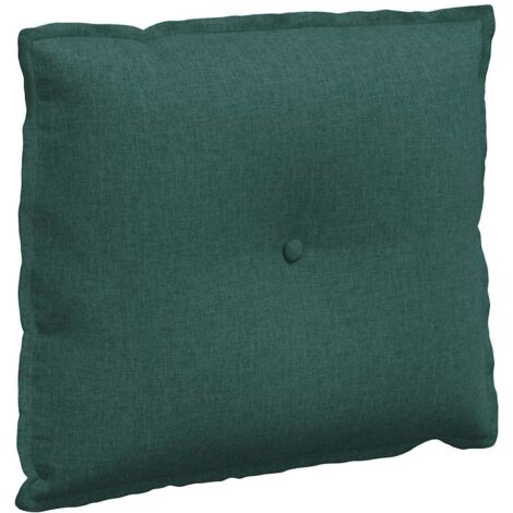 Coussin de Dos Vert foncé 60 x 19 x 50 cm tissu CFW32379