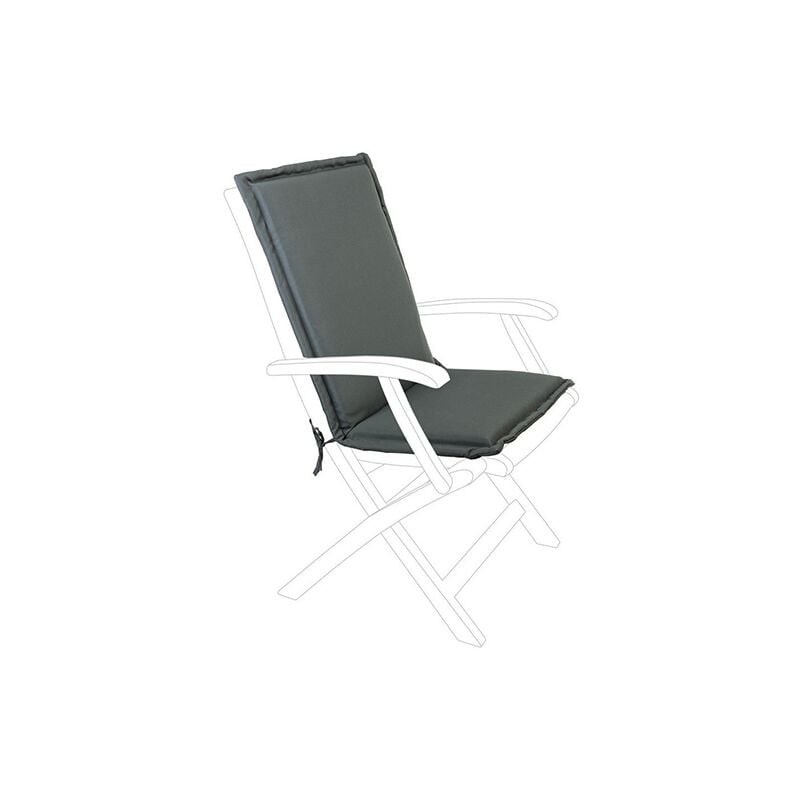 Coussin de dossier moyen Poly 180 anthracite