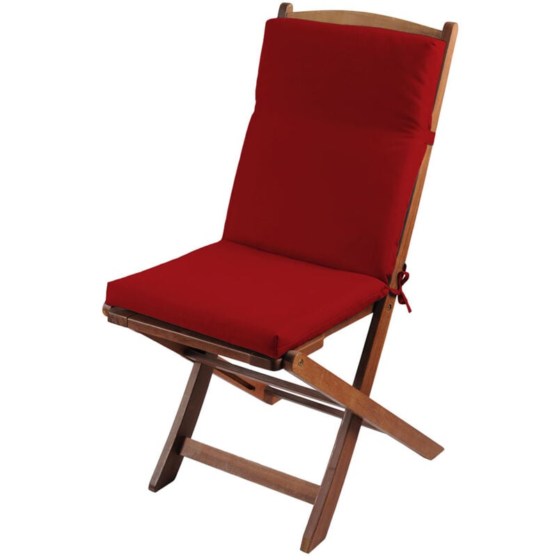 Homemaison - Coussin de fauteuil en toile outdoor Rouge 40 x 90 cm - Rouge