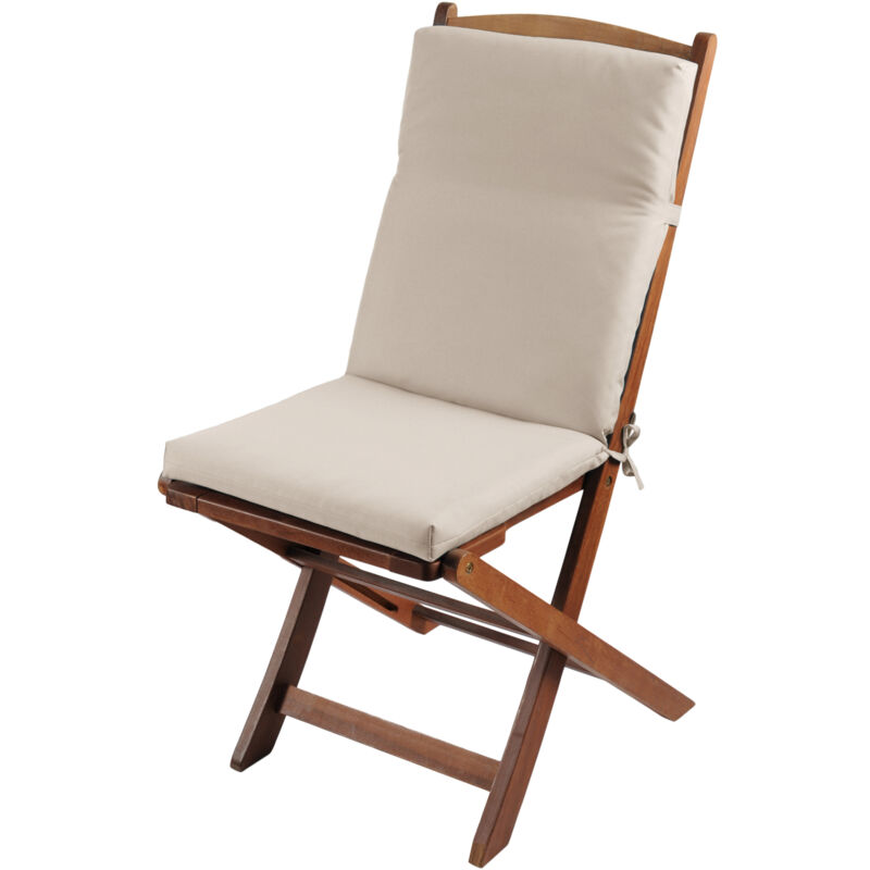 Homemaison - Coussin de chaise extérieur assise et dossier Beige 40x90 cm