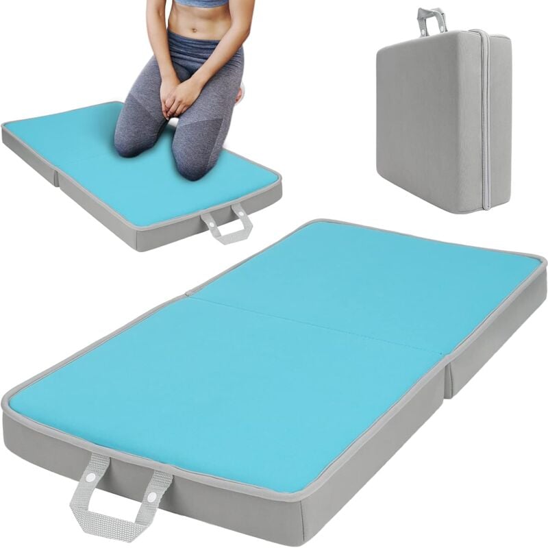 Memkey - Coussin de Genou Coussin de siège Coussin de Genou pour Le Jardinage Coussin de siège Polyvalent en Mousse à mémoire de Forme Idéal pour