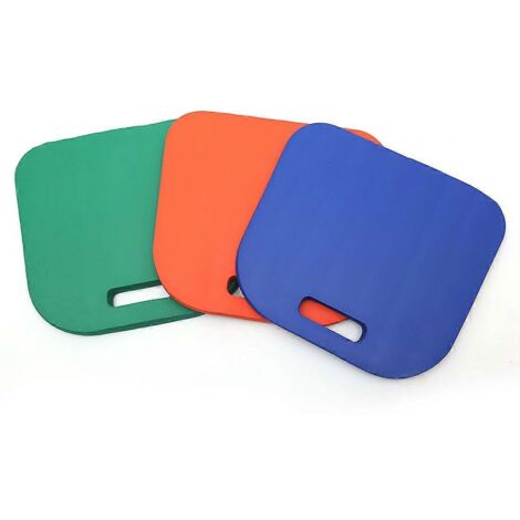 Coussin de genoux noir en NBR 2024, épais et portable, idéal pour le jardinage, la prière et le yoga en extérieur.