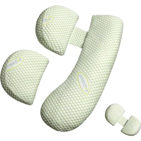 Coussin de Grossesse pour Femme Enceinte, Coussin de Grossesse Doux, Soutien pour Le Dos, Les Hanches, Les Jambes, Oreiller de maternité avec Housse d'oreiller Amovible et réglable