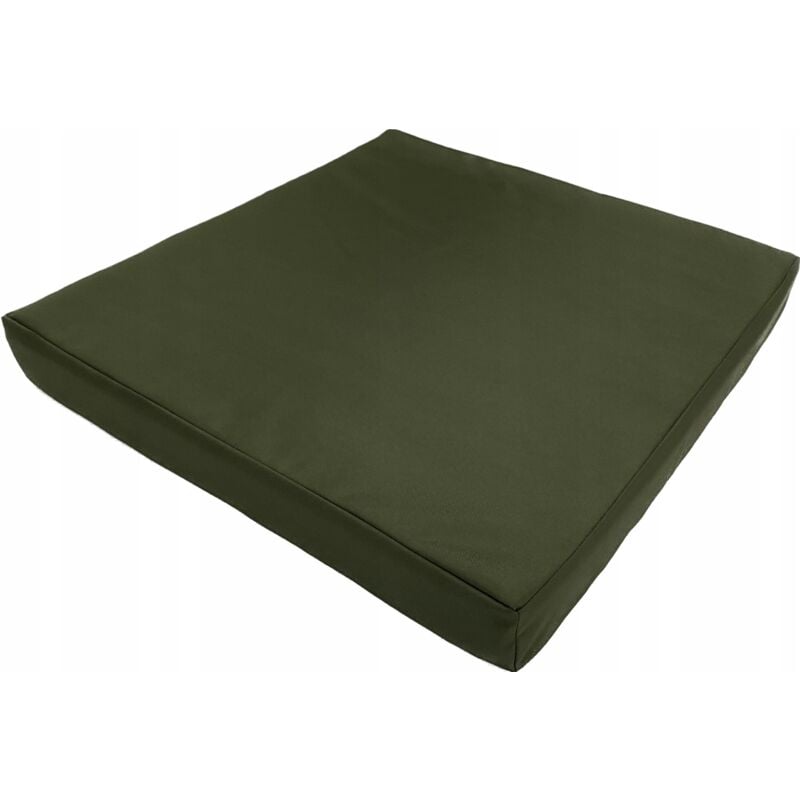 Coussin de jardin imperméable avec fermeture éclair 60x60 Vert