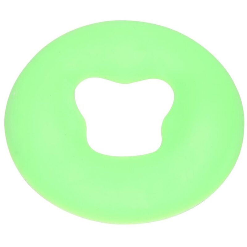 Coussin de massage doux pour spa Coussin de berceau pour le visage en silicone Coussin de beauté Vert
