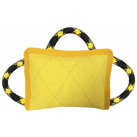 Coussin de morsure de chien durable avec 3 poignées confortables et solides,
