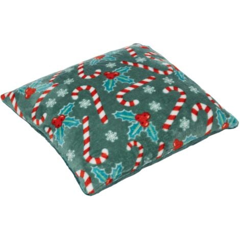 ATMOSPHERA CRÉATEUR D'INTÉRIEUR Coussin de Noël Houx et sucres d'orge