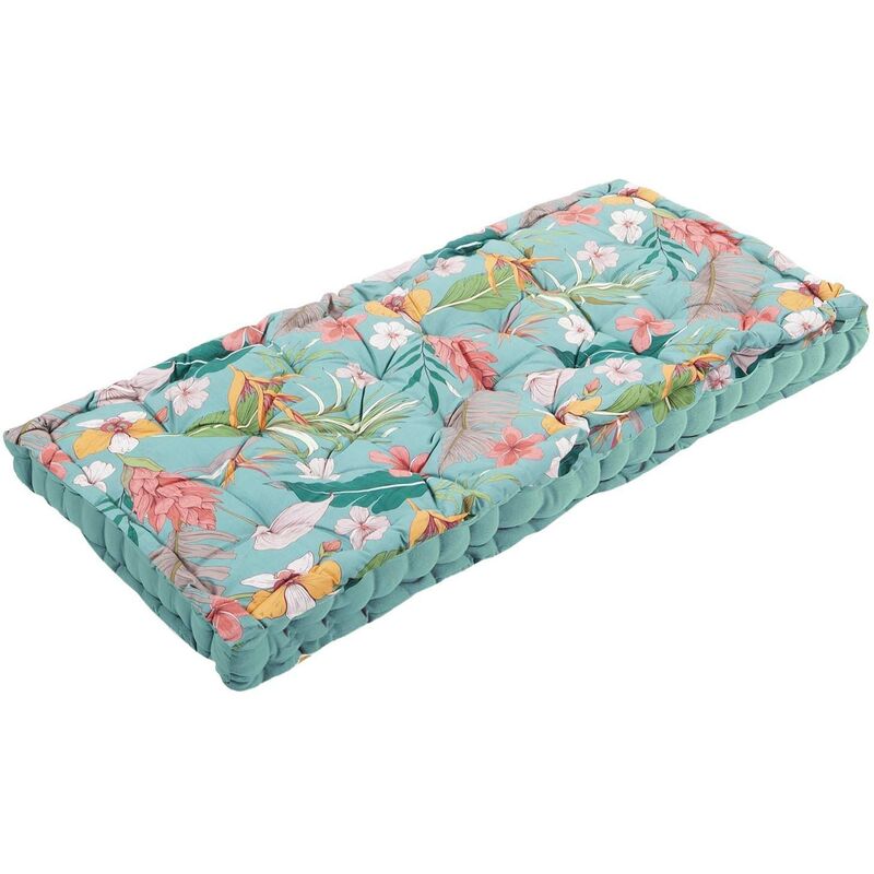 Jardindeco - Coussin de palette en coton imprimé 120 x 80 cm Angele