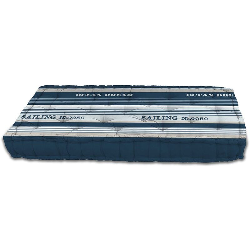 Douceur D'intérieur - Coussin de Palette matelasse Ocean