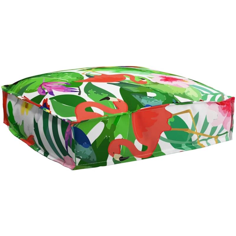 Coussin pour assise de palette Multicolore 50 x 50 x 12 cm Vidaxl