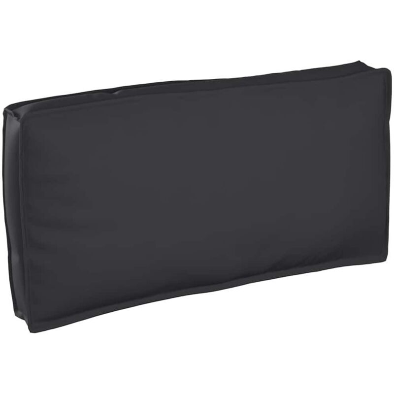 Vidaxl - Coussin de palette pour siège/dossier noir 120x60x12 cm tissu Oxford
