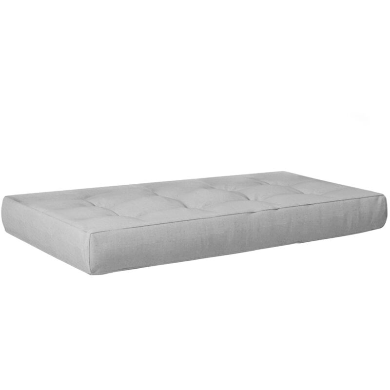 Vitalispa - Coussins de palettes, Gris, 120 x 80 cm pour siège, Vicco
