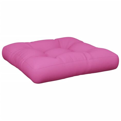 Coussin de palette Rose 50x50x12 cm tissu