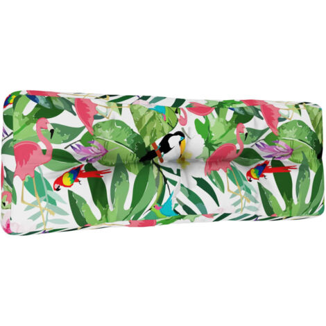 Coussin de palette,Coussin d'assise Confortable multicolore 120x40x12 cm tissu -AD33630