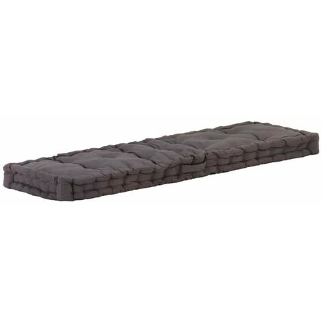 Coussin de Plancher de Palette Coton Multicolore Multi-taille 1/2 pcs vidaXL