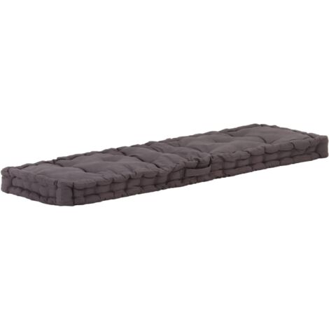 Coussin de Plancher de Palette Coton Multicolore Multi-taille 1/2 pcs vidaXL