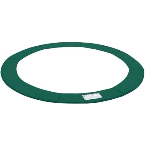 Coussin de protection Ø366cm Coussin de sécurité de trampoline de remplacement, Rechange - STP12GN Vert