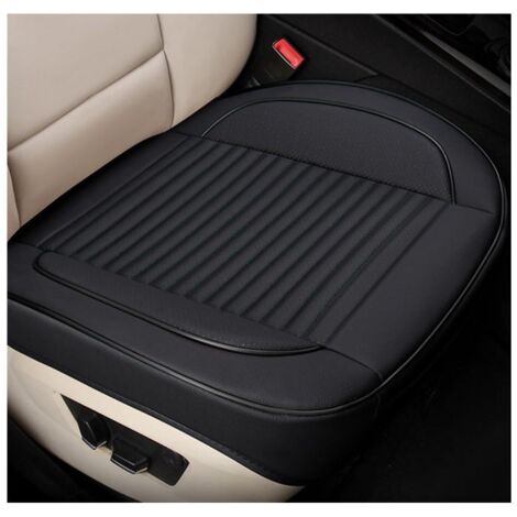 Coussin de protection pour siège auto, 52 x 53 cm, en cuir avec poche, pour siège avant automatique