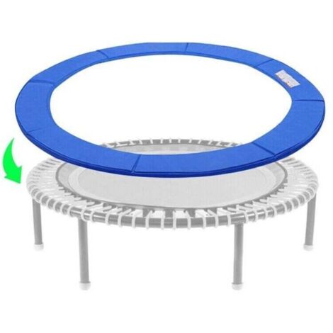 Coussin de Protection pour Trampoline 305 cm Bleu