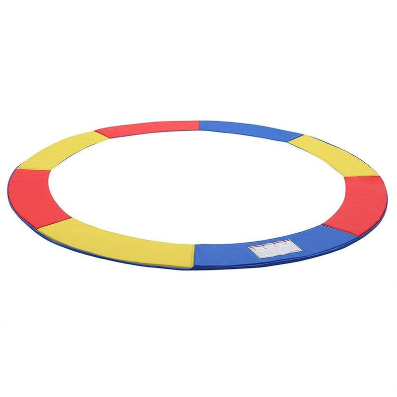 Helloshop26 - Coussin de protection pour trampoline diamètre 305 cm pvc trois couleurs largeur 30 cm épaisseur 2 cm anti-UV