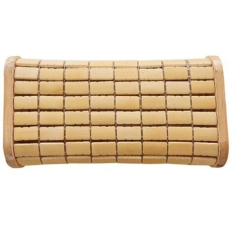 Coussin de sauna en bambou, appui-tête en bois – accessoire de sauna pour se détendre à la maison, à la salle de sport, au sauna, au spa et au hammam.