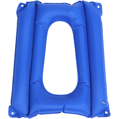 Coussin de siège anti-escarres gonflable, imperméable et portable pour fauteuil roulant