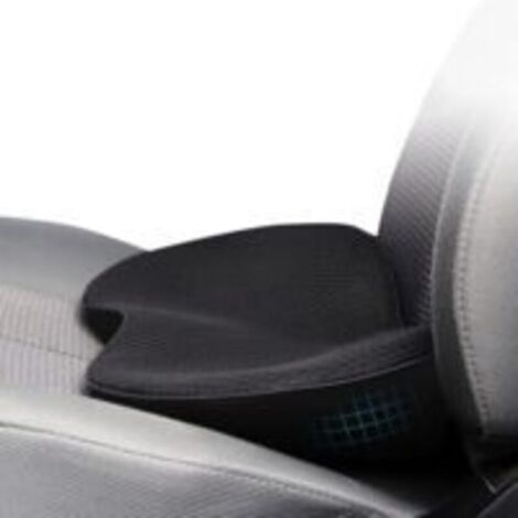 – Coussin de siège auto ergonomique – Mousse à mémoire de forme – Confort lombaire – Épais et respirant – Pour conducteurs – Housse lavable
