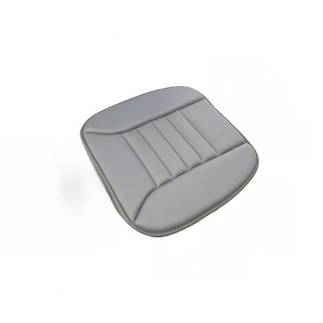 Coussin de siège auto gris en mousse à mémoire de forme, soutien confortable antidérapant universel pour voiture