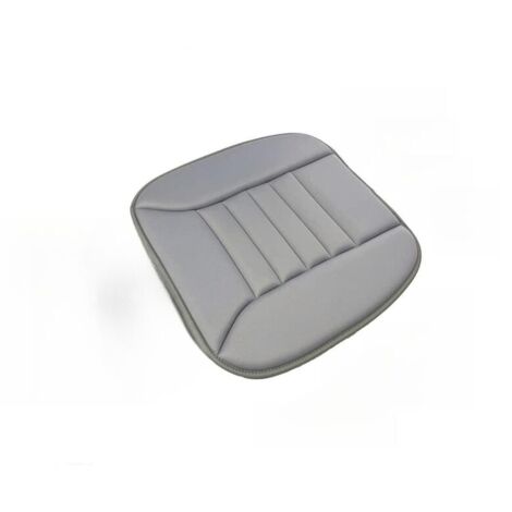 Coussin de siège auto gris en mousse à mémoire de forme, soutien confortable antidérapant universel pour voiture