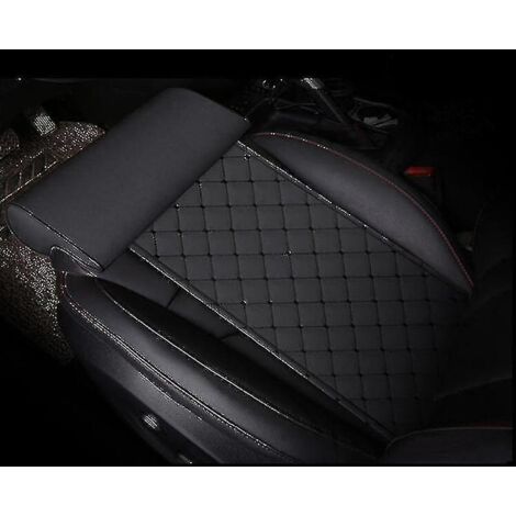 Coussin de siège automobile, extension de soutien des cuisses pour siège auto, coussin en cuir -