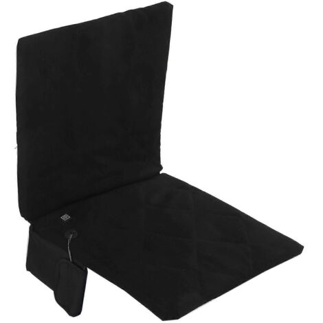 Coussin de siège chauffant 2024, 3 niveaux de chauffage, pliable et confortable, idéal pour la pêche en plein air.