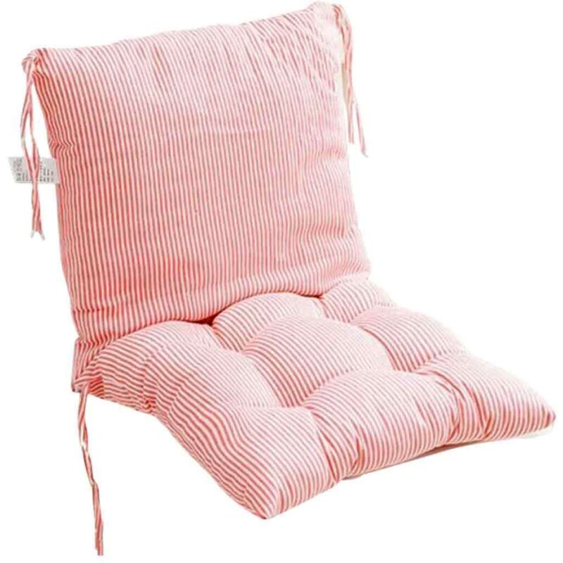 Coussin de siège, coussin de chaise de bureau, coussins de chaise de bureau pour le dos et les fesses, coussins de chaise monobloc avec dossier,
