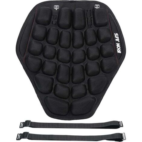 Coussin de siège d'air de Moto soulagement de la Pression Presse à Main Gonflable Coussin de siège de Moto Absorption des Chocs de Protection des Fesses Confortable pour Une Longue Conduite H794