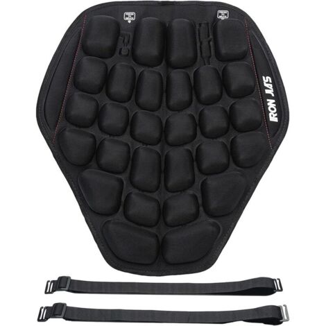Coussin de siège d'air de Moto soulagement de la Pression Presse à Main Gonflable Coussin de siège de Moto Absorption des Chocs de Protection des Fesses Confortable pour Une Longue Conduite H794