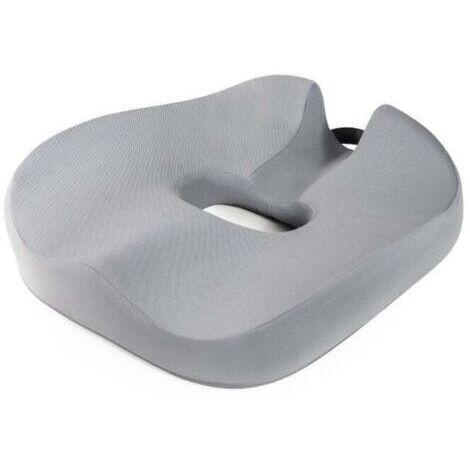 Coussin de siège de bureau à domicile, coussin de siège de protection des hanches sédentaires, coussin de siège relevable, gris, 454313CM