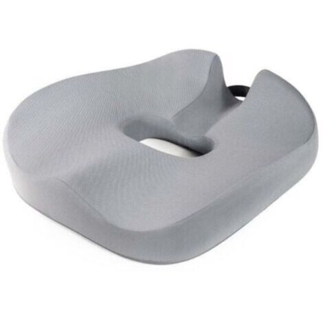 Coussin de siège de bureau à domicile, coussin de siège de protection des hanches sédentaires, coussin de siège relevable, gris, 454313CM