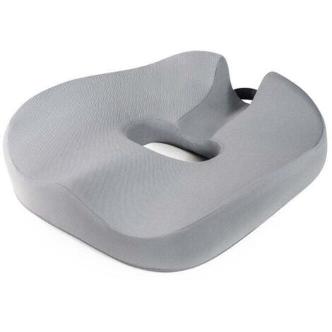 Coussin de siège de bureau à domicile, coussin de siège de protection des hanches sédentaires, coussin de siège relevable, gris, 454313CM