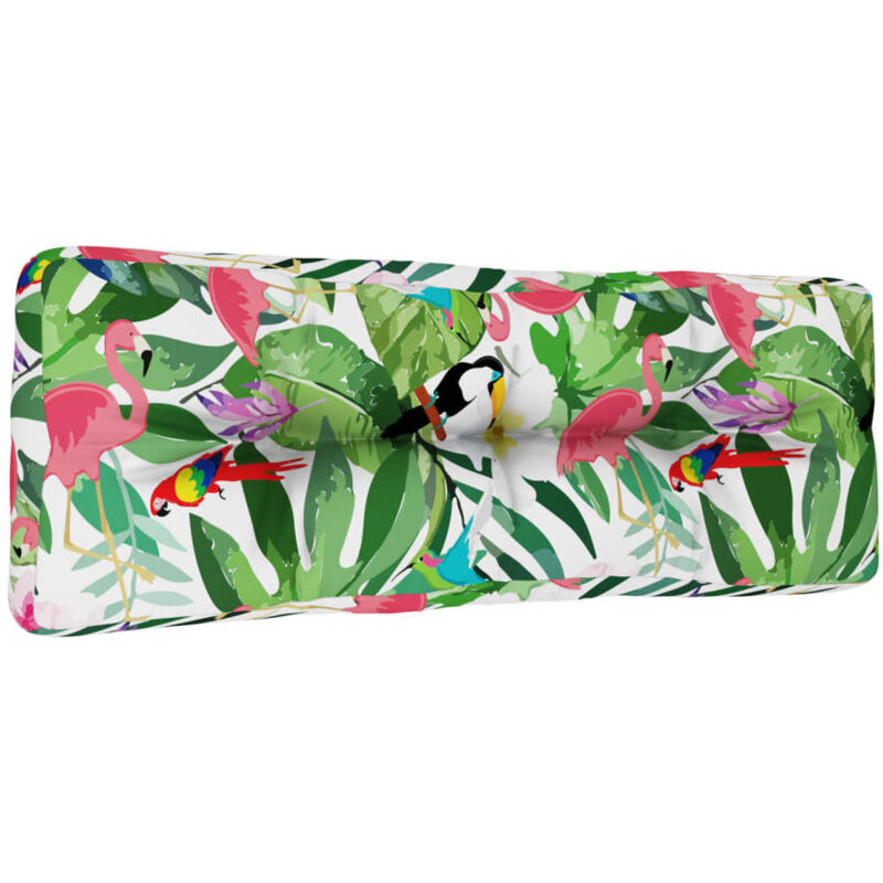 Vidaxl - Coussin de palette multicolore 120x40x12 cm tissu