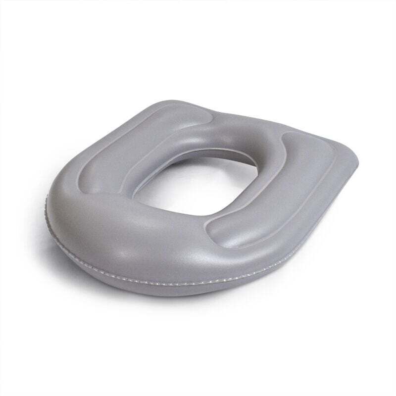 Coussin de siège de toilette gonflable, coussin surélevé en forme de beignet, siège de toilette réglable en hauteur, soulagement de la douleur du