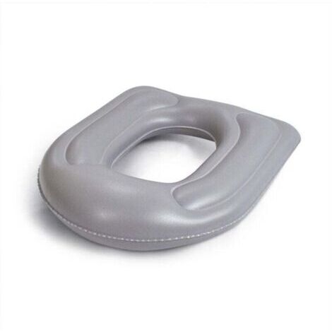 Coussin de siège de toilette gonflable, coussin surélevé en forme de beignet, siège de toilette réglable en hauteur, soulagement de la douleur du coccyx